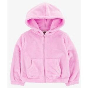 NWT Girls Pink Soft‎ Velour Jacket by OshKosh size 4T